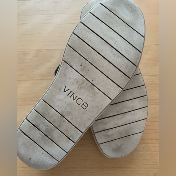 Vince - Women’s Perforated Leather Blair Sneaker (black - size 6) - Picture 4 of 7